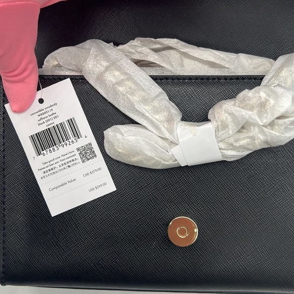 Kate Spade Carson Convertible Crossbody Black - Picture 11 of 16